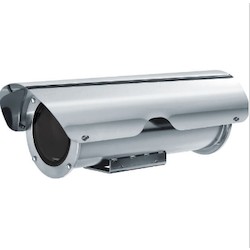 Stainless Steel Housing 360mm with Sunshield, PoE/PoE+. IP68