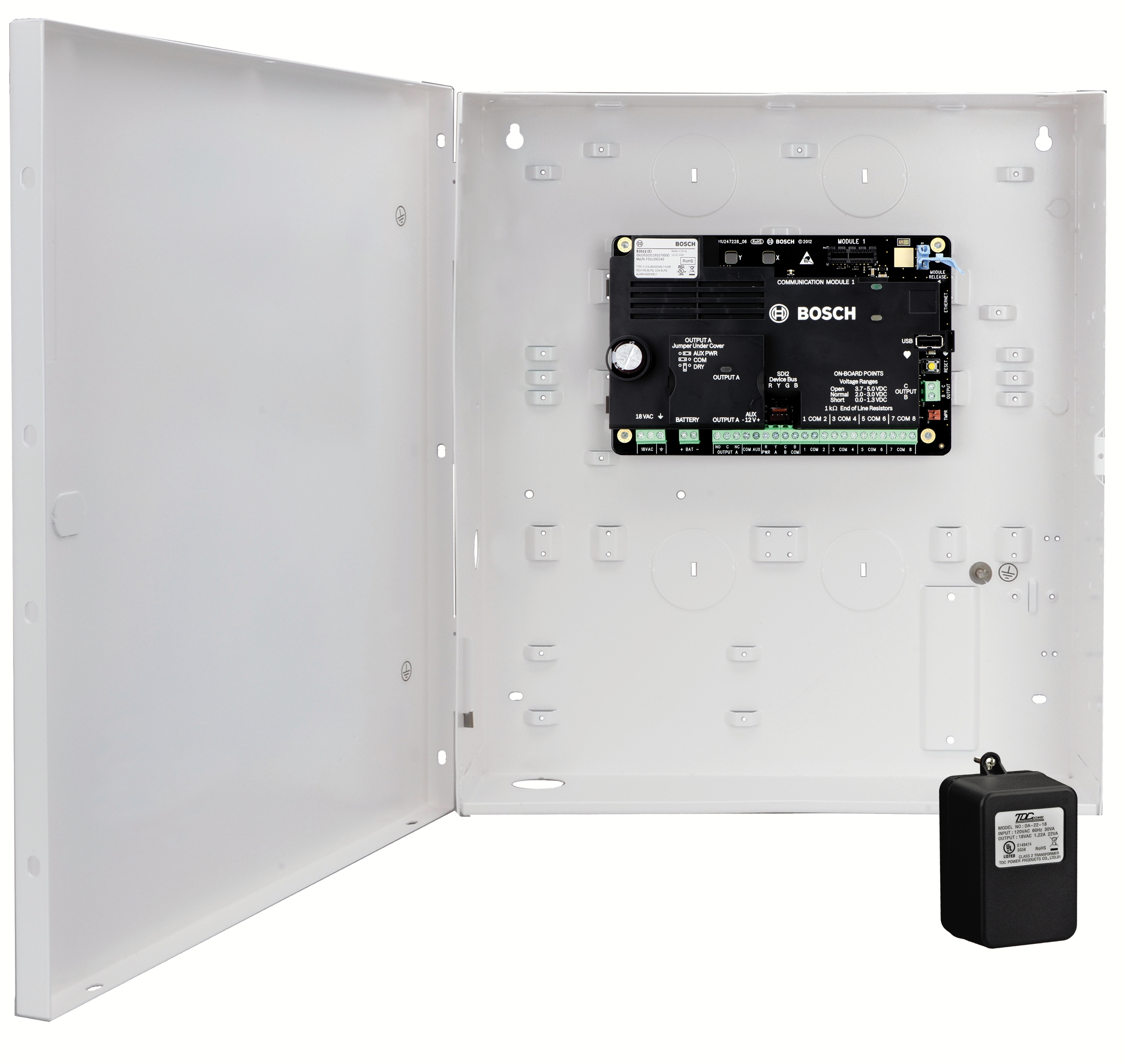 IP Control Panel Kit, 28-Zone, 33-User, 2-Partition, Connectivity ...