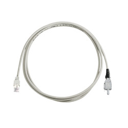FutureCom F Patch Cord, FRNC, S1200/2 - RJ45 Connector, 10/100Base-T, Gray, 5 m