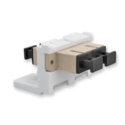 LANS Adapter Module, SC Duplex, Ceramic Sleeve