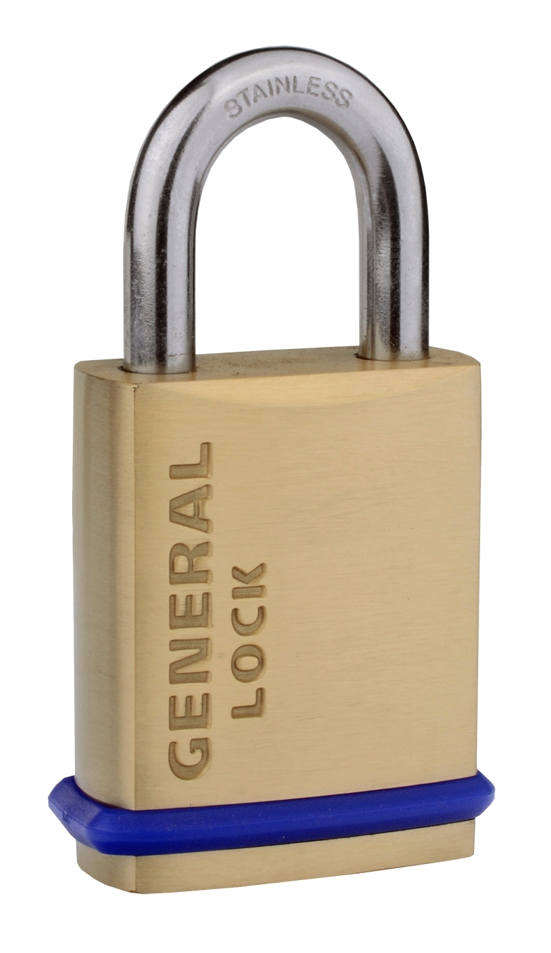 Padlock, 5/16 in. Shackle, Brass