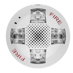 
 CLG Horn/Strobe, Blanc, Feu
