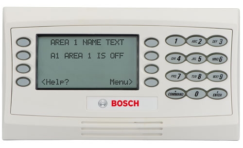 LCD Text Keypad with Soft Keys, White, SDI