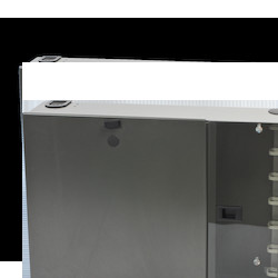 Pretium Wall-Mountable Housing (PWH) Holds 4 CCH Connector Panels
