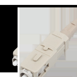 Heat-Cure Connector, SC, 100 per pack, 62.5 Um multimode (OM1), beige