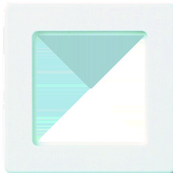 FutureCom Face Plate, DELTAfläche, 75 x 75 mm
