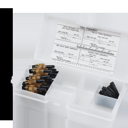 UniCam Connector, ST Compatible, Organizer Pack, 50 um Multimode (OM2)