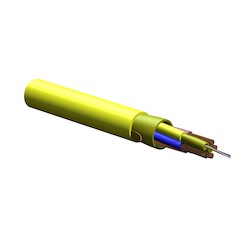 6 Fiber, 4CU, 16AWG 300V, Indoor, Plenum, Loose Tube, SM Ultra Fiber