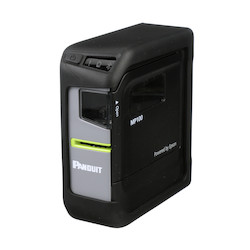 Kit w/ MP100/E printer, protective impact bumper, 1xcassette of T100X000VPM-BK, AC power adpt, USB cable