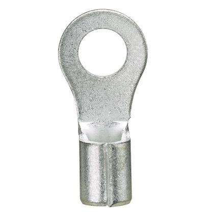 Ring Terminal, Stranded, Tin Plated, Non Insulated, Copper, 1.2 in. Lg ...
