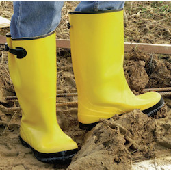 Slush Boots, Size 16, 17 In H, Yellow