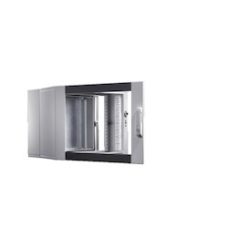 EL Wall-mounted Enclosures, 3-part, 12 U, WHD: 600x612x473 mm, Protection Category: IP 55, Designer Glazed Door