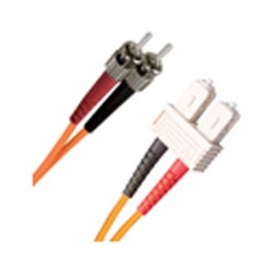 2F JUMPER MM 50/125 DUPLEX    SC/ST CER. LSZH ORANGE 1 MT.