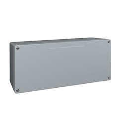 GA Cast Aluminium Enclosure, WHD: 360x160x91 mm, Cast Aluminum, Without Mounting Plate, With Cover