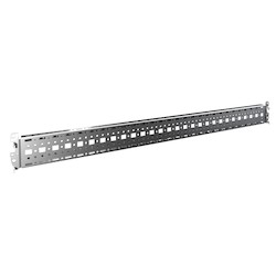 VX Punched Section, With Mounting Flange 18 X 64 mm, For Outer Mounting Level