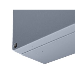 GA Cast Aluminium Enclosure, WHD: 260x160x91 mm, Cast Aluminum, Without Mounting Plate, With Cover
