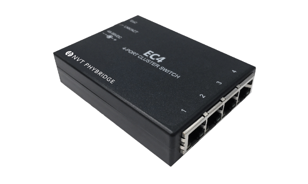 Adapter That Converts A Single Long Run Coax Cable To Four Poe Ports To ...