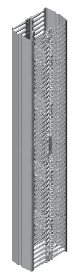 Double-Sided Cable Manager,Vertical Cable Management,Spools, Covers ...