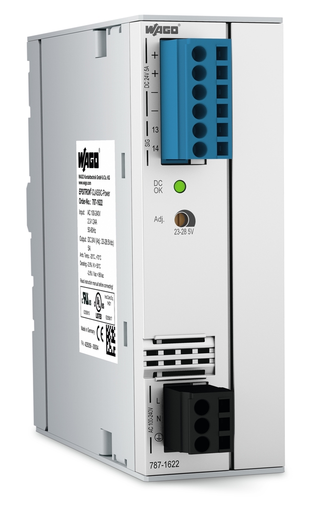 EPSITRON CLASSIC power supply; single-phase; output voltage 24 VDC; 5 A