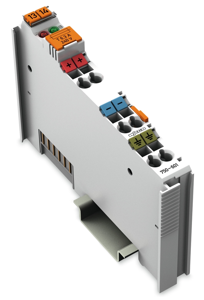 Power Supply Module, 24 VDC, Light Gray, IP20, 0 to 55 C