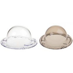 SMOKED DOME WITH ANTI-SCRATCH HARD COATING. COMPATIBLE WITH SELECTED AXIS M32 AND P32 OUTDOOR CAMERAS. 4PCS BULK PACK.