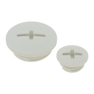 Blind Plug, Black, -20 to 100 Degrees Celsius, Polyamide