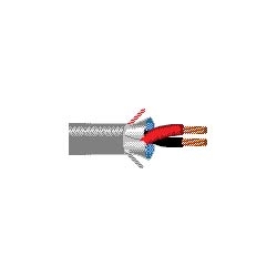 Multi-Conductor - Commercial Audio Systems - 2 Conductors Cabled 2 16 AWG PP FS FRPVC Gray