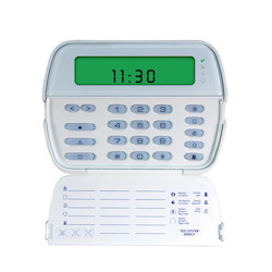 PowerSeries 64-Zone LCD Picture Icon Keypad with Built-In Wireless Receiver