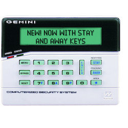 Alphanumeric Keypads With Stay & Away Keys; Choice Of Styles