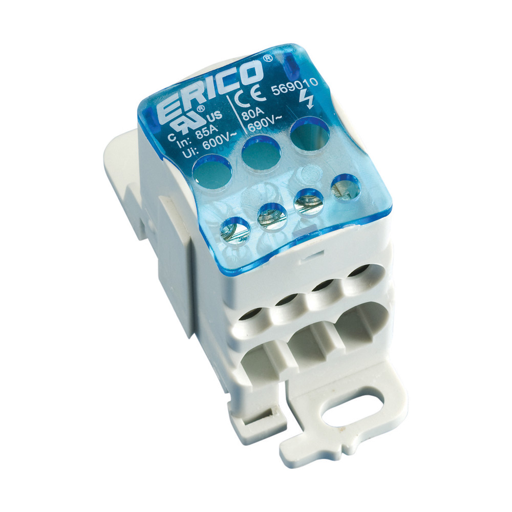 Distribution Block, 1000 VAC/DC (IEC), 600 V (UL), 1 -Pole