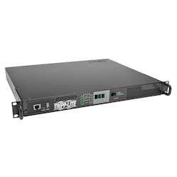 High-capacity 3.7kW PDU with ATS provides remote power monitoring and enables redundant power for non-redundant hardware. Digital display and Ethernet interface allow load monitoring to prevent overloads that cause downtime.