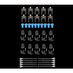 BRANCHING SET FOR UCAO CABLE& CENTRAL MEMBER STRAIN RELIEF& SHIELD CONN 10PCS/PK