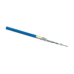 F/FTP 450/23 Cat6 4P Simplex Copper Cable, LS0H/LSZH, FRNC, 500m drum