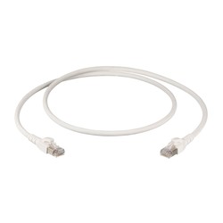 FUTURECOM EA PATCHCORD CAT6A  RJ45/RJ45 S/FTP 4PR WHITE 1MT CCAAGB-G9002-A010-C0