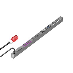 PDU Metered 16A/3P CEE 6xc13+6xc19, 44x1095x70 mm