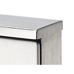 SZ Rain Canopy, For AE, For WD: 380x210 mm, Stainless Steel 1.4301