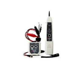 RJ45/Coax Tester performs a TIA568 test on CAT5/6 network cable (RJ45) with instant PASS/FAIL results - opens/shorts, reversals, split pairs, and continuity. Includes a built-in tone generator for tracing and troubleshooting with included tone probe.