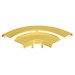 Horizontal Right-Angle Split Cover 6x4 Yellow