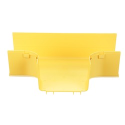 FiberRunner Horizontal Tee 6x4 Yellow