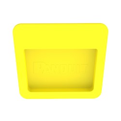 FiberRunner End Cap Fitting 4x4 Yellow