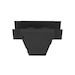 FiberRunner Vertical Tee Fitting 6x4 Black