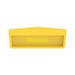 FiberRunner End Cap Fitting 12x4 Yellow