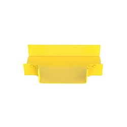 FiberRunner Horizontal Tee 12x4 Yellow