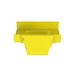 FiberRunner Vertical Tee Fitting 12x4 Yellow