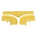 FiberRunner Horizontal Tee Cover 6x4 Yellow