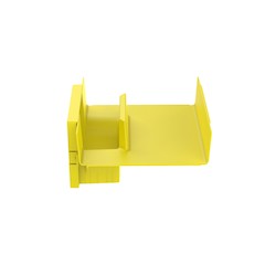 FiberRunner Vertical Tee Fitting 12x4 Yellow