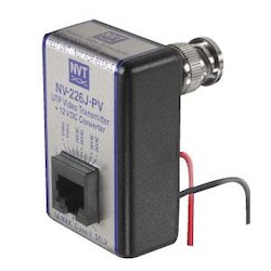 UTP Video Passive Transmitter +12VDC Converter