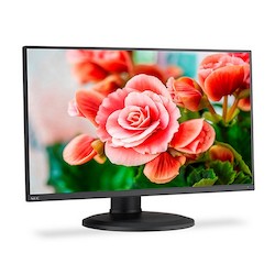 MultiSync E273F-BK, 27&quot; IPS LED Backlit LCD Monitor With 3-sided Ultra Narrow Bezels, 1920x1080, USB-C / HDMI / DisplayPort Inputs, USB Hub, No Touch Auto Adjust, NaViSet, 130mm Height Adjustable Stand, Dual Direction Pivot, Speakers, Black Cabinet