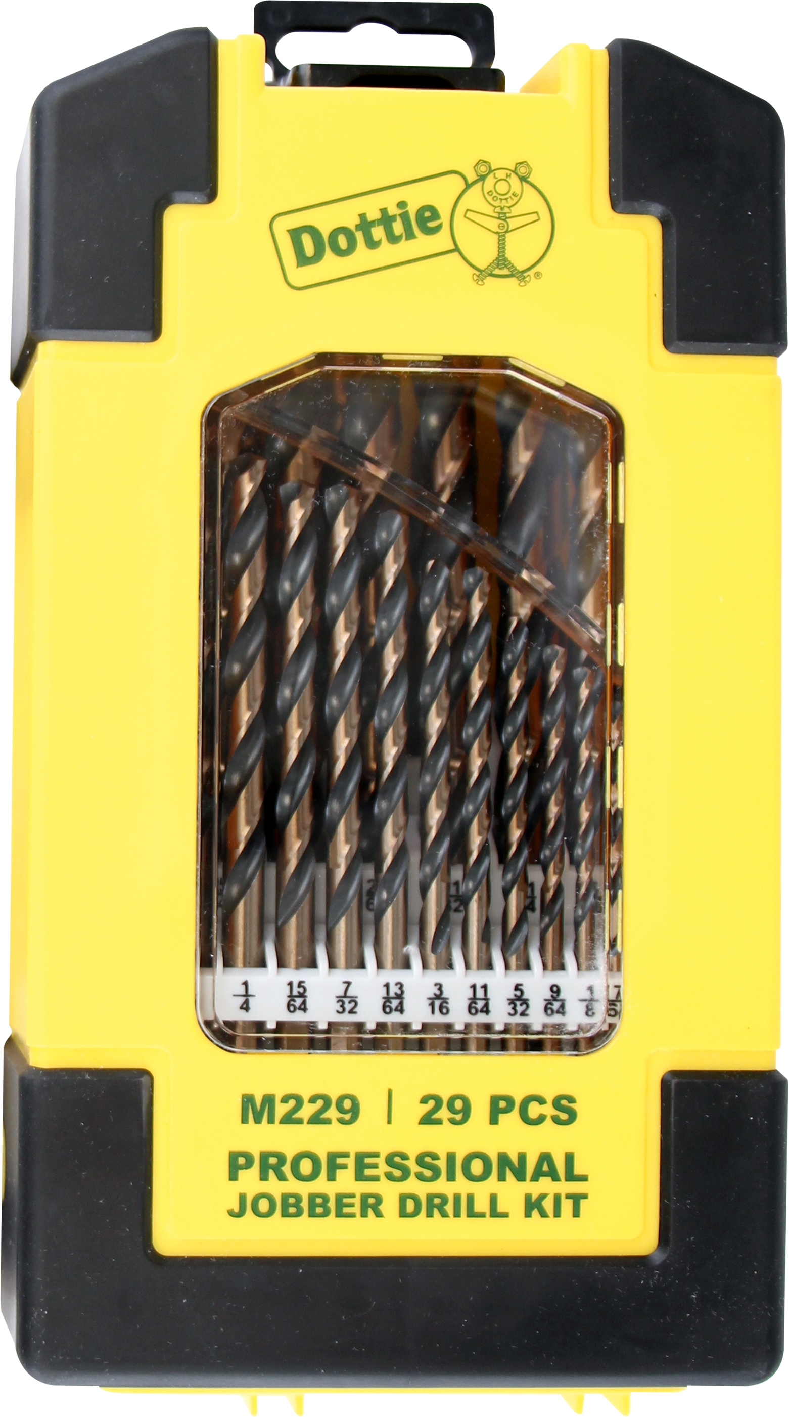 High-Speed, 135 Degree Split Point Steel, Black and Gold
