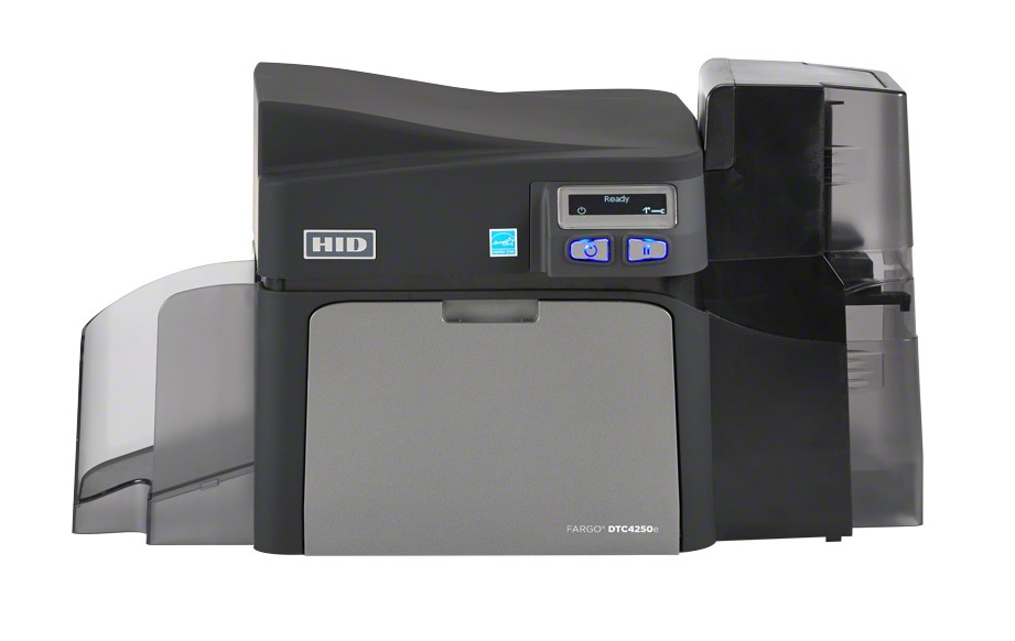ID Card Printer and Encoder, 9.2 in. L, 18.1 in. W